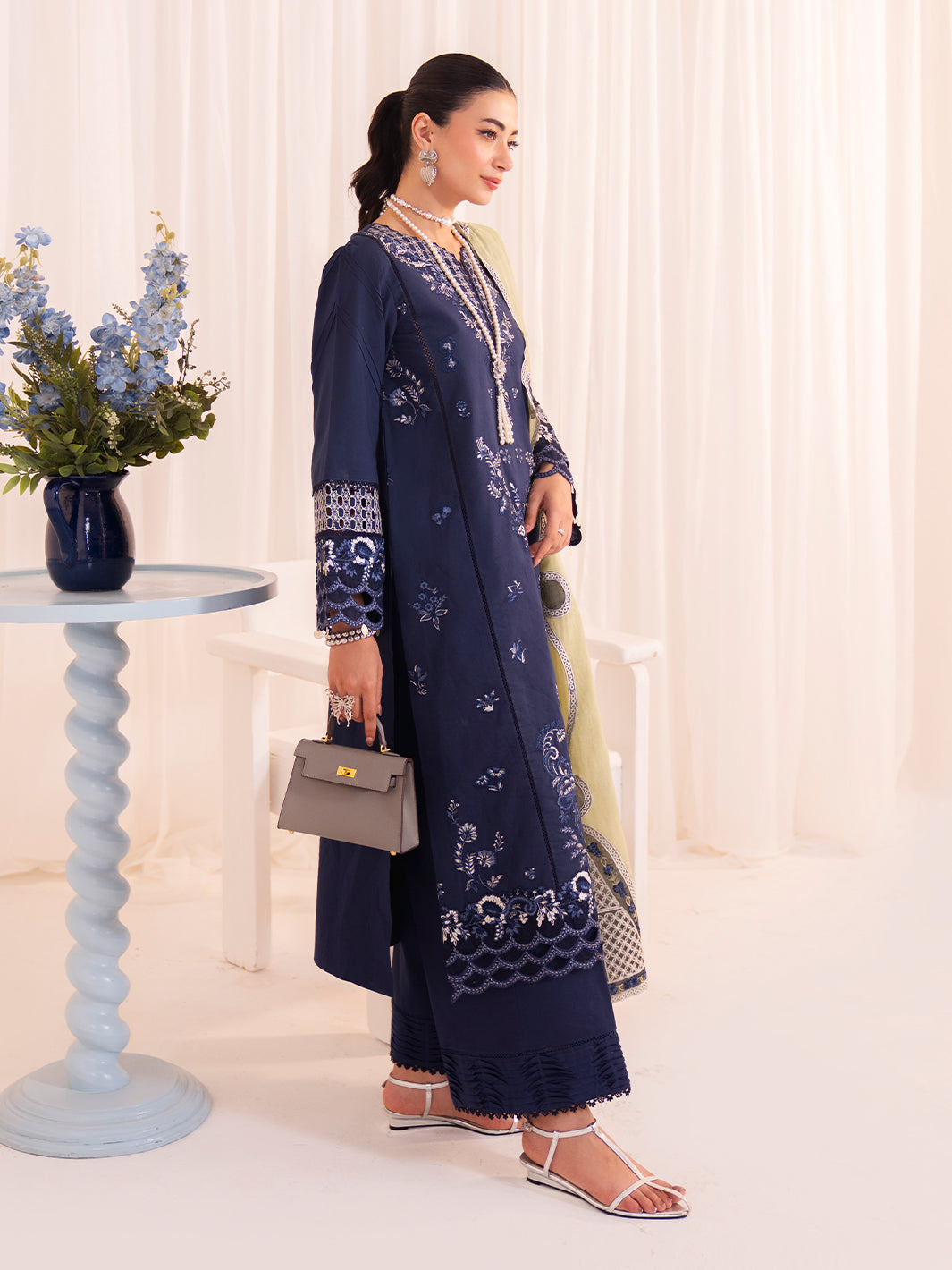 Celine by Faiza Faisal Embroidered Lawn Suits