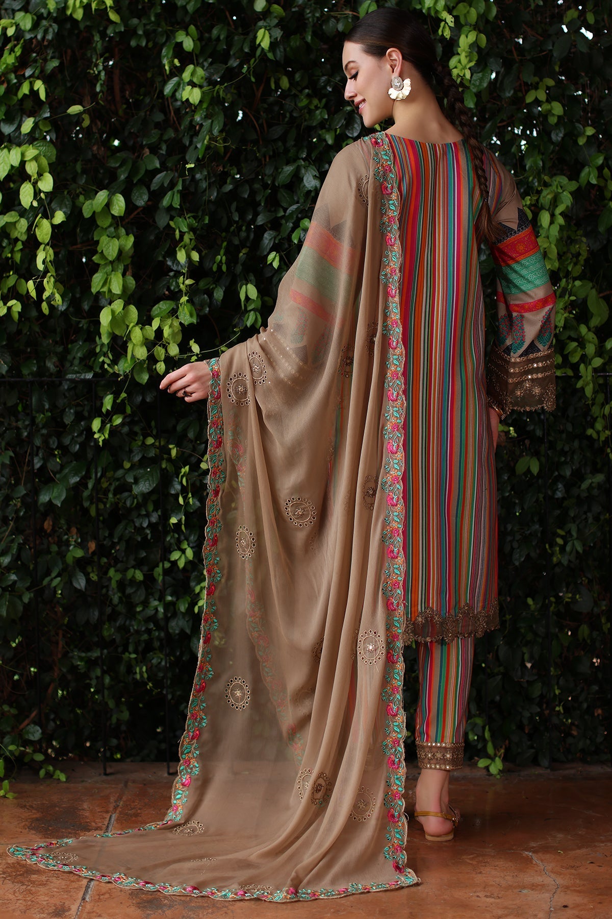 Charizma Luxury Embroidered Suit