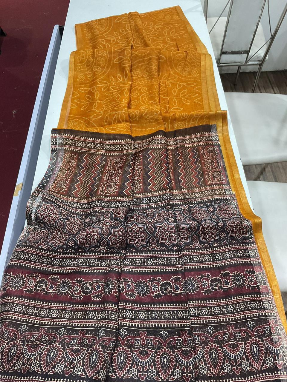 Exclusive Gicha Cotton Saree