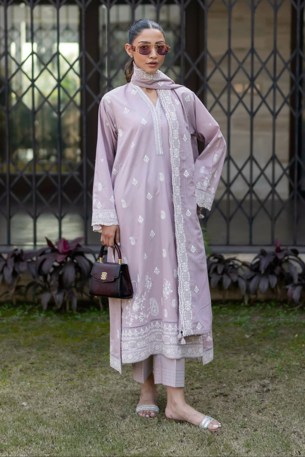 Lakhany 3pc Embroidered Suit