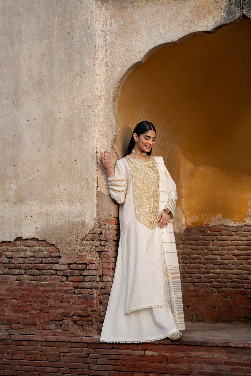 3 Piece Embroidered Suit by Nishat Linen