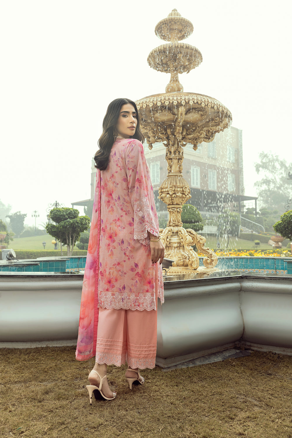 Lakhany Embroidered 3pc Suit
