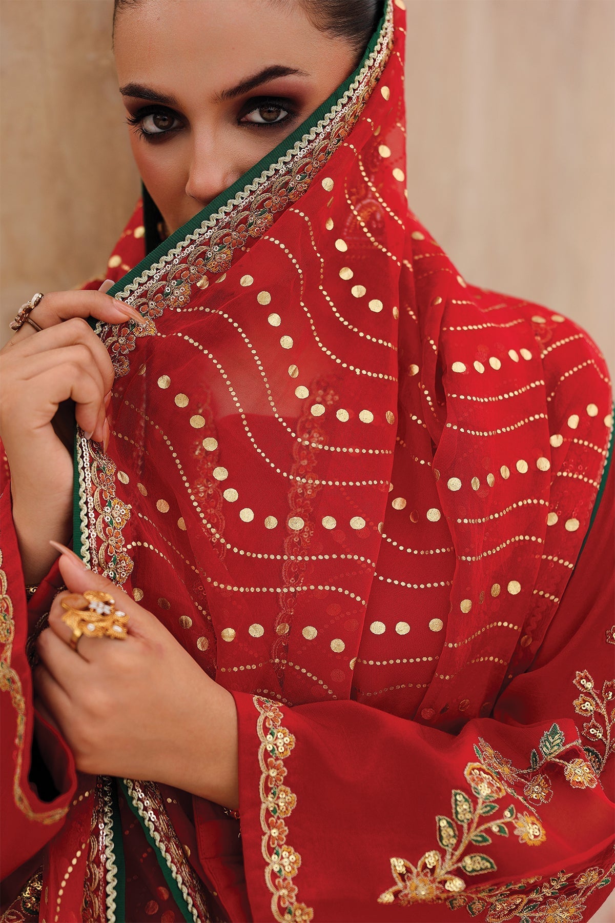 Charizma Luxury Embroidered Suit