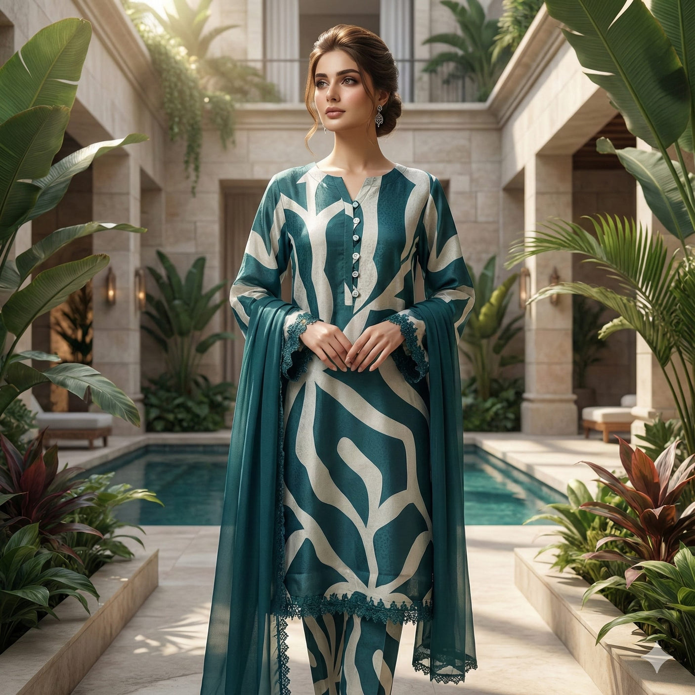 Adan Libas Capsule Voil Jacquard