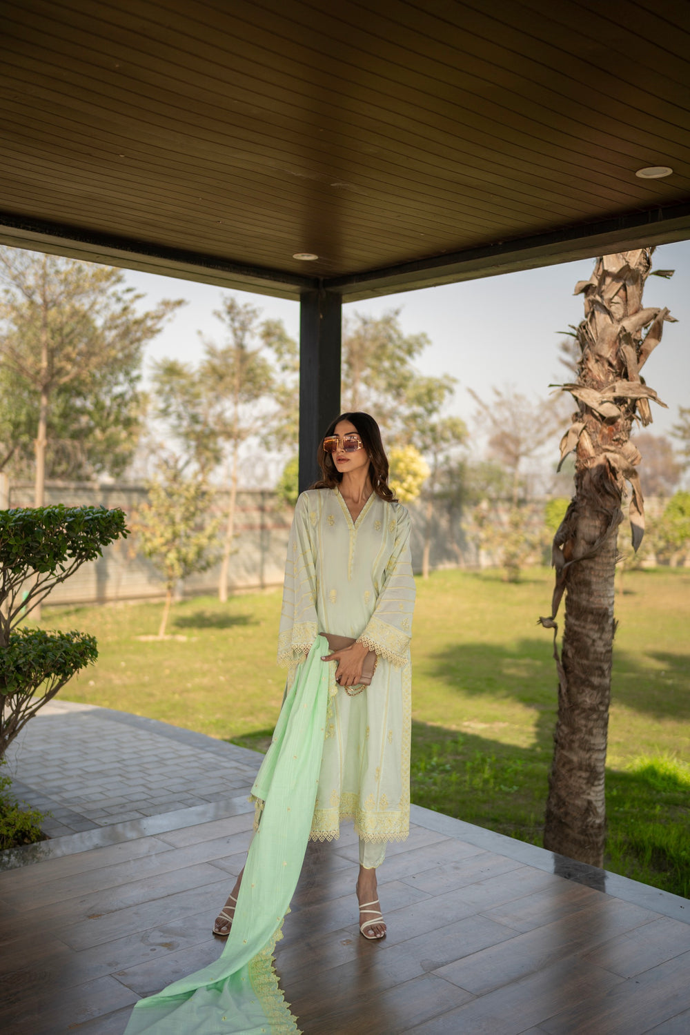 Lakhany 3pc Embroidered Suit