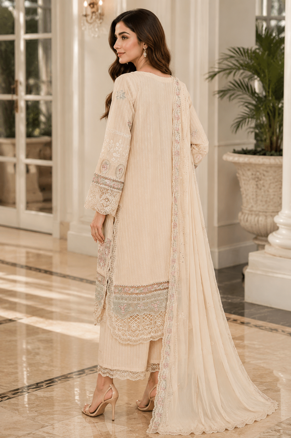 Sada Bahar Festive Embroidered Lawn