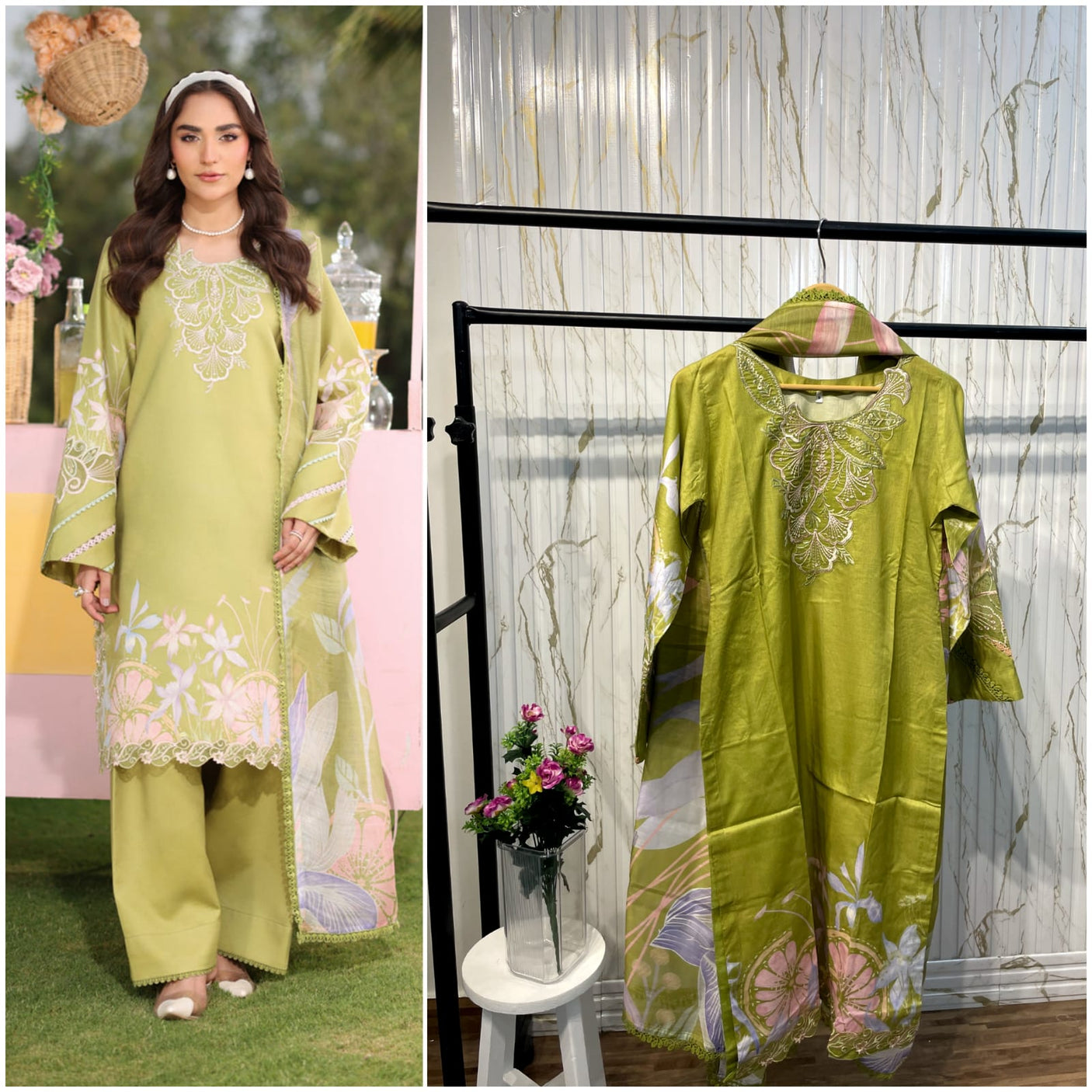 Rangrasiya Summer Embroidered Lawn