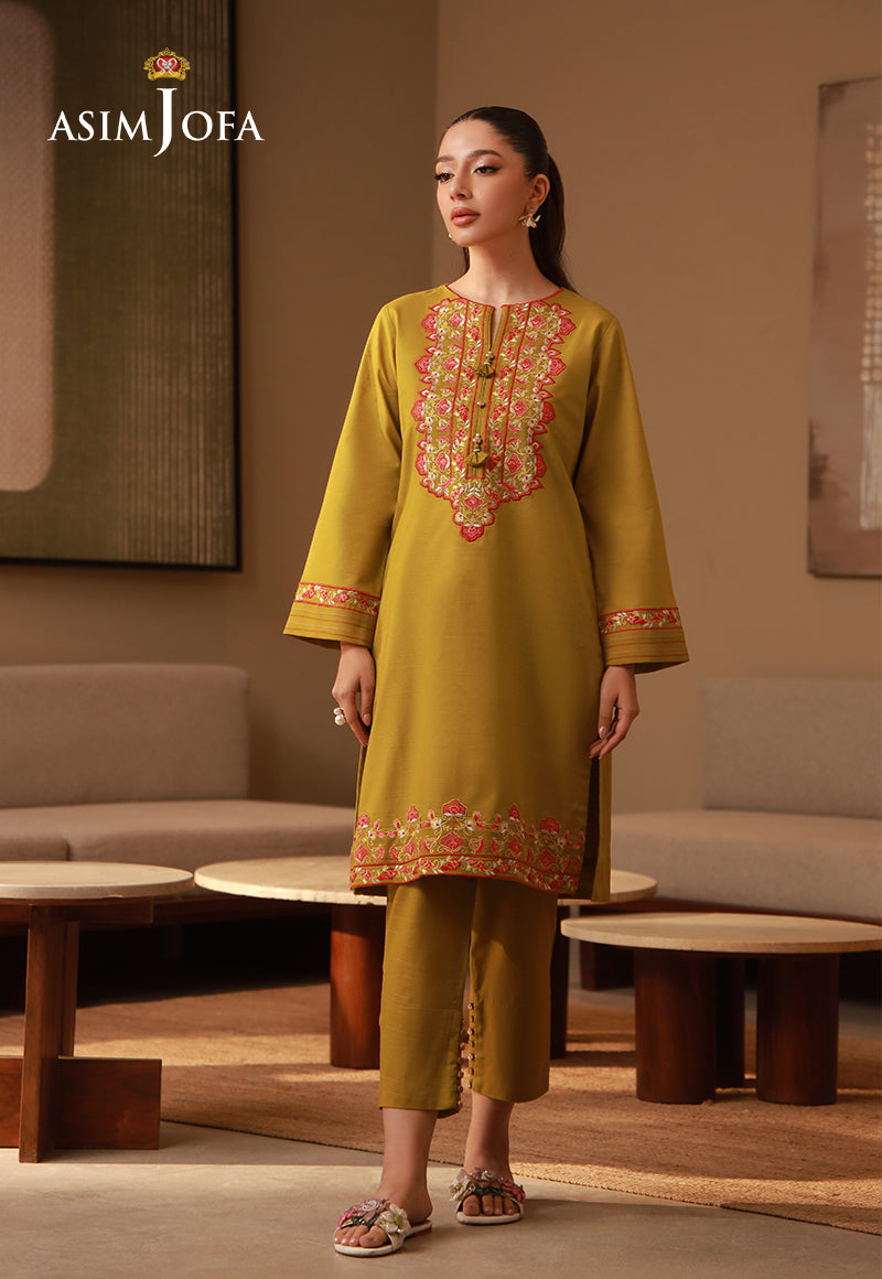 Asim Jofa Embroidered 2pc Suit