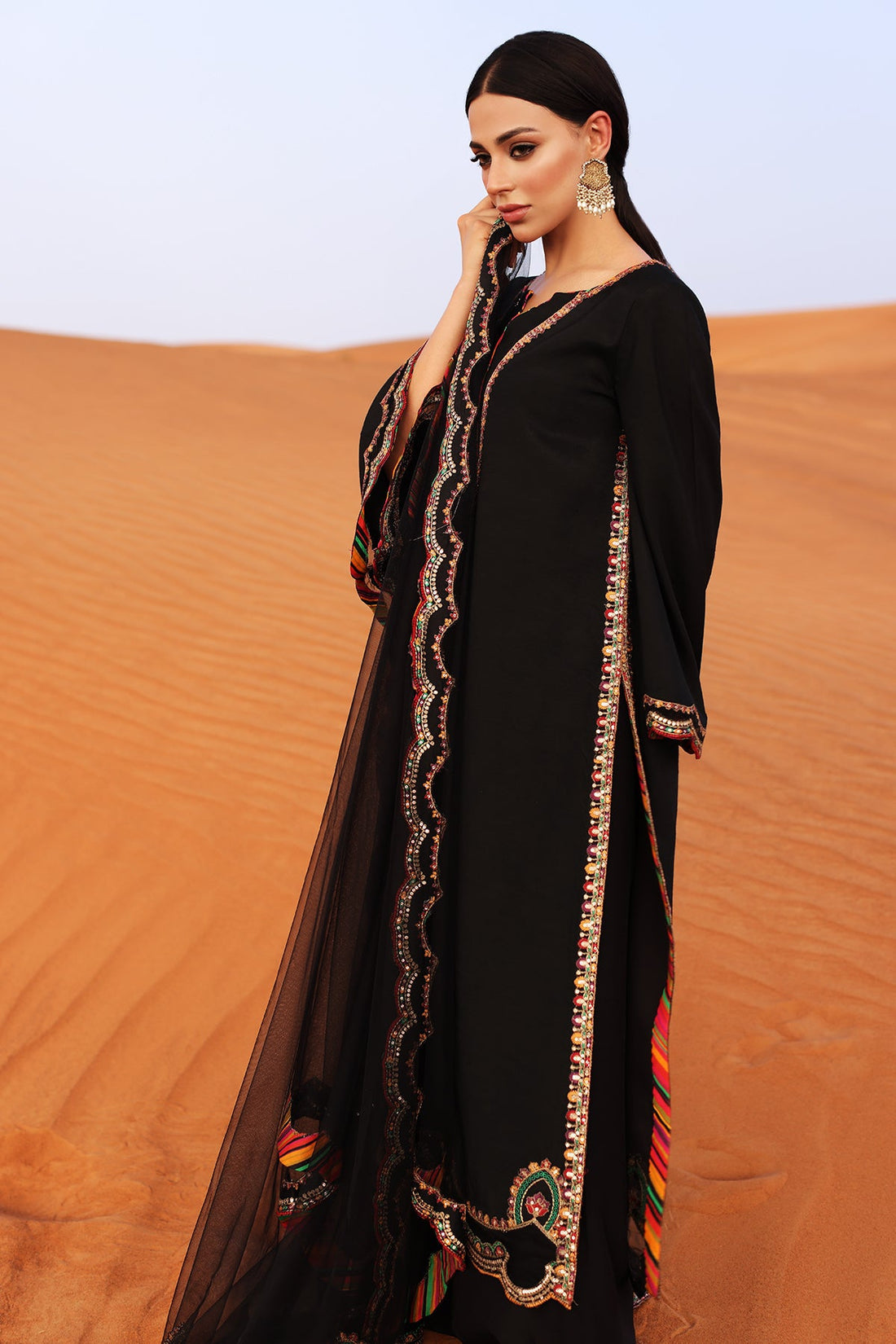 Charizma Luxury Embroidered Suit