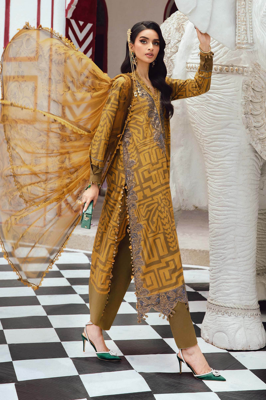 Maria B Mprints Embroidered Lawn Collection