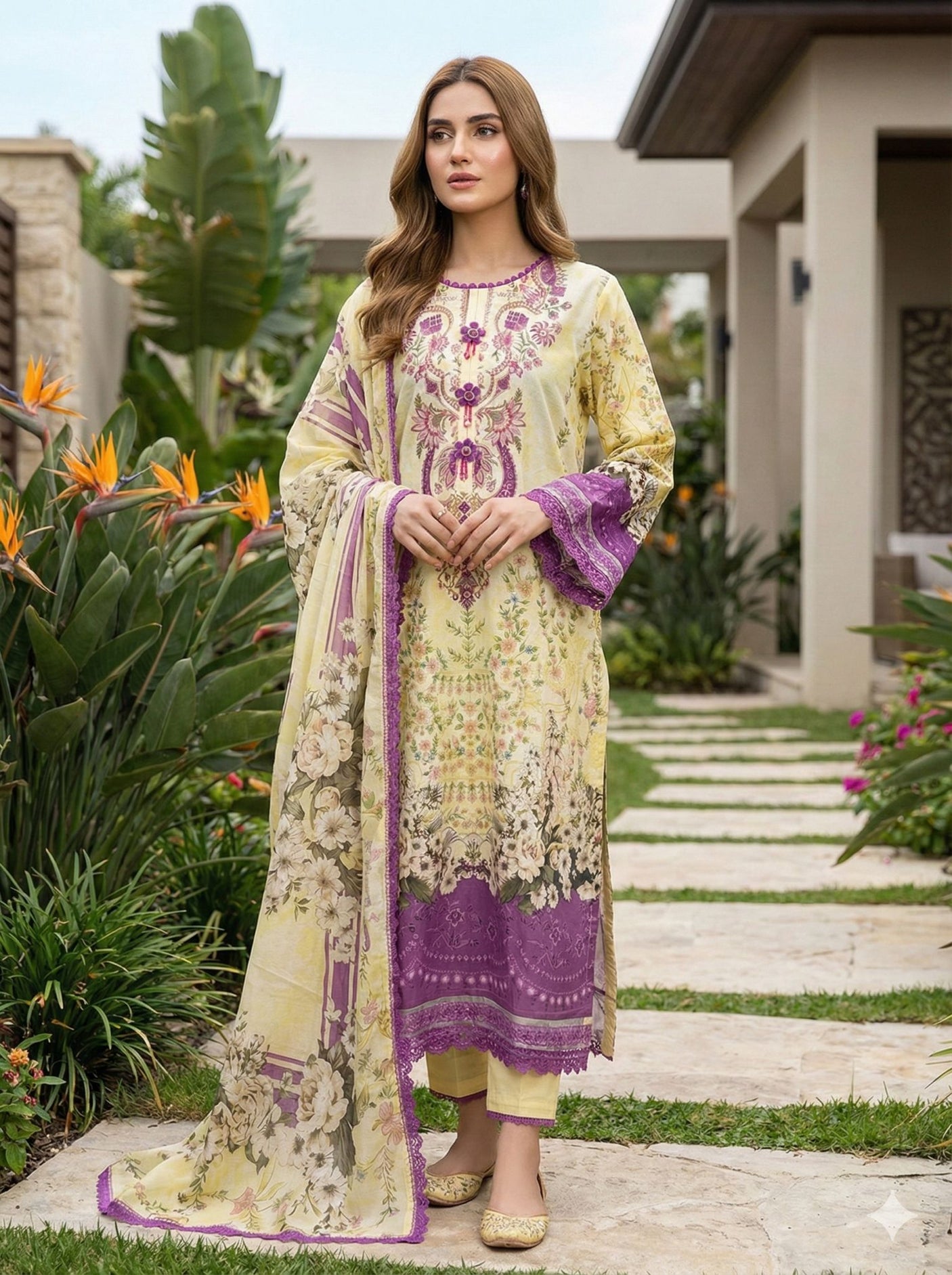 Firdous by Resham Luxury Lawn Collection