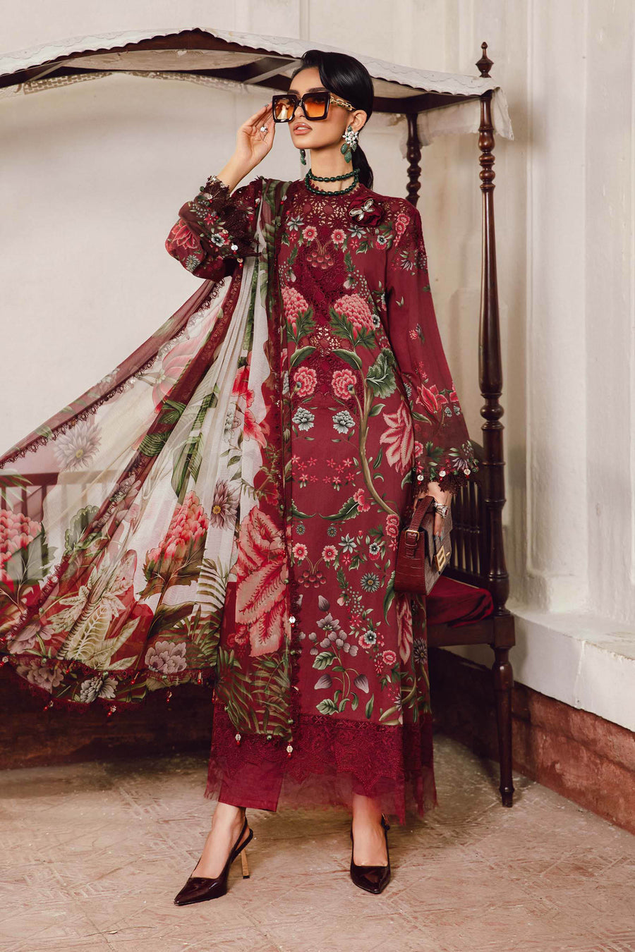 Maria B Mprints Embroidered Lawn Collection