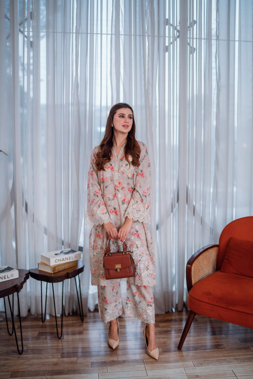 Lakhany 2pc Embroidered Suit