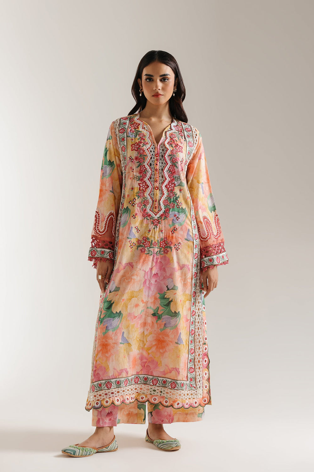Ethnic Embroidered 2pc