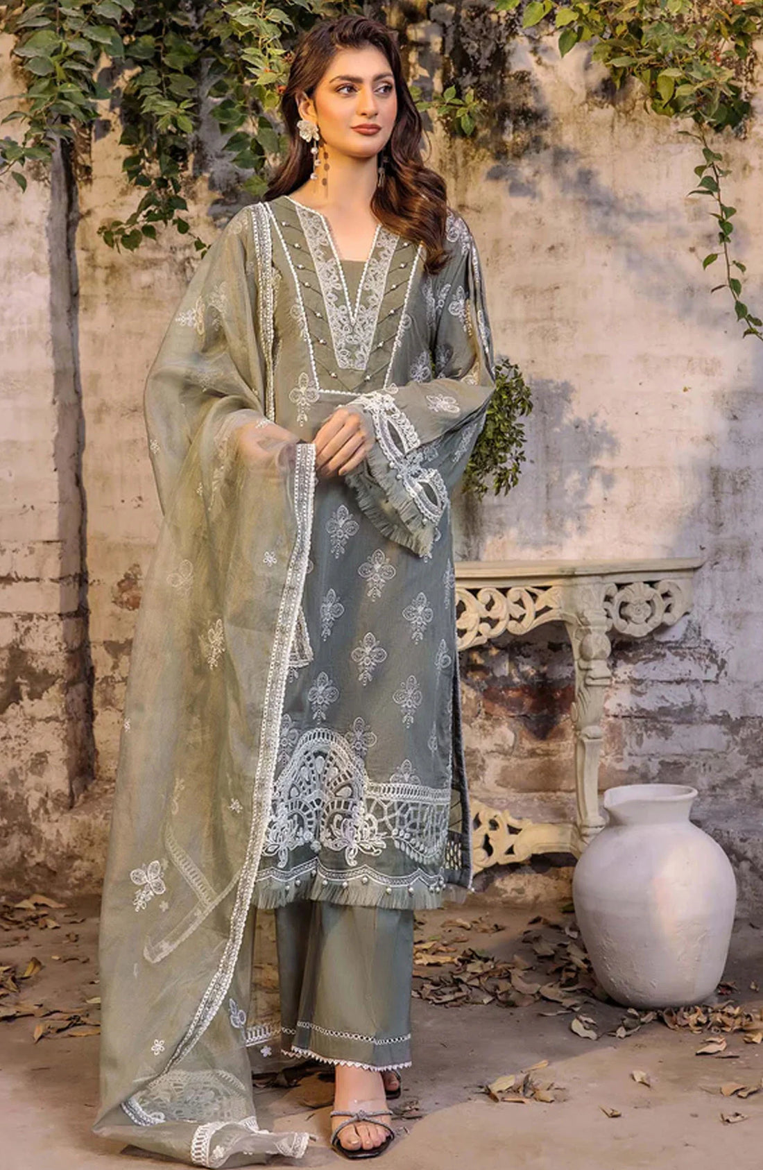Lawn Chikankari Collection By Adan's Libas