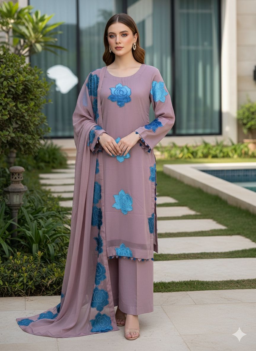 Luxury Embroidered Party wear Ready To Ship