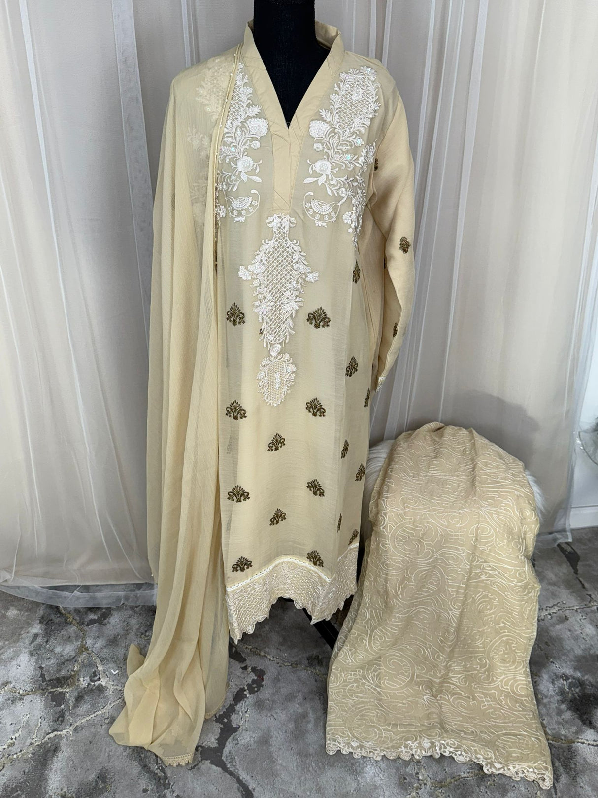 Luxury Embroidered Party wear Ready To Ship