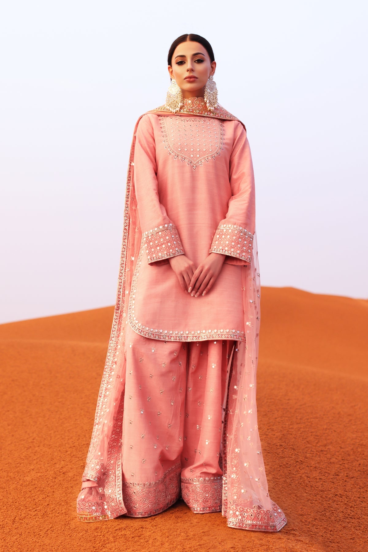 Charizma Luxury Embroidered Suit