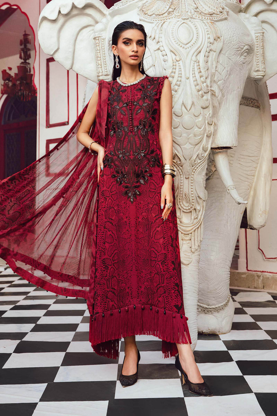 Maria B Mprints Embroidered Lawn Collection