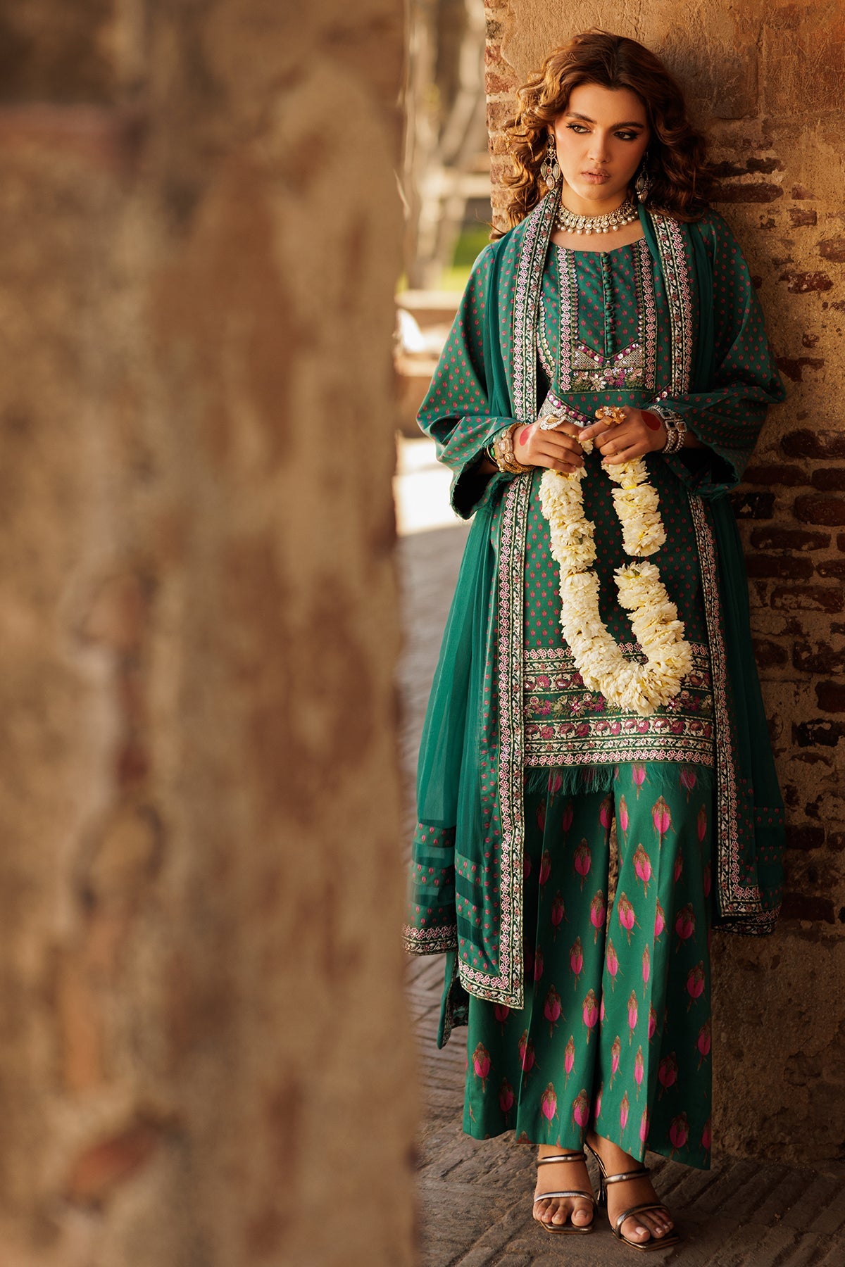 Charizma 3-PC Embroidered Lawn Suit
