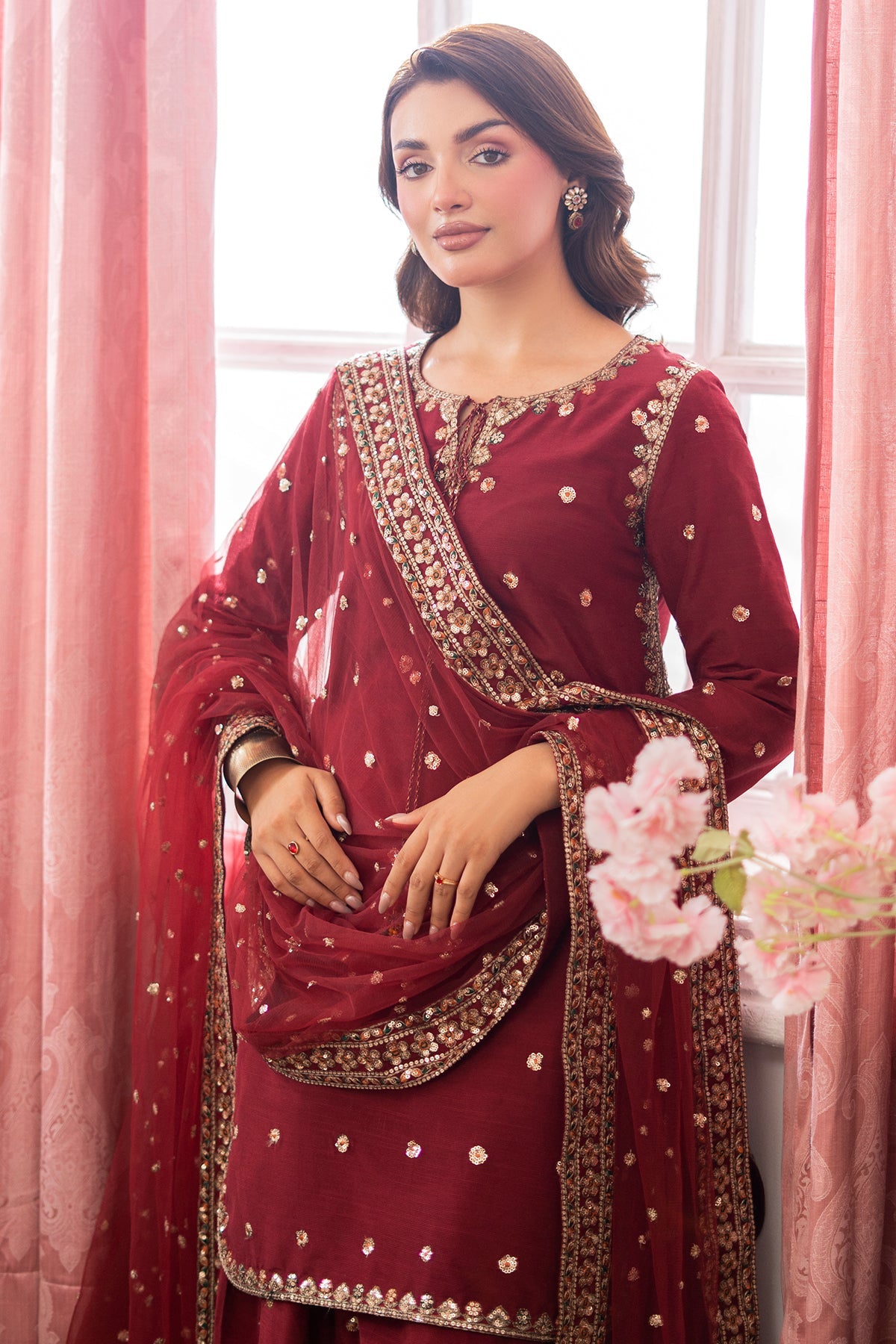 Charizma Luxury Embroidered Suit