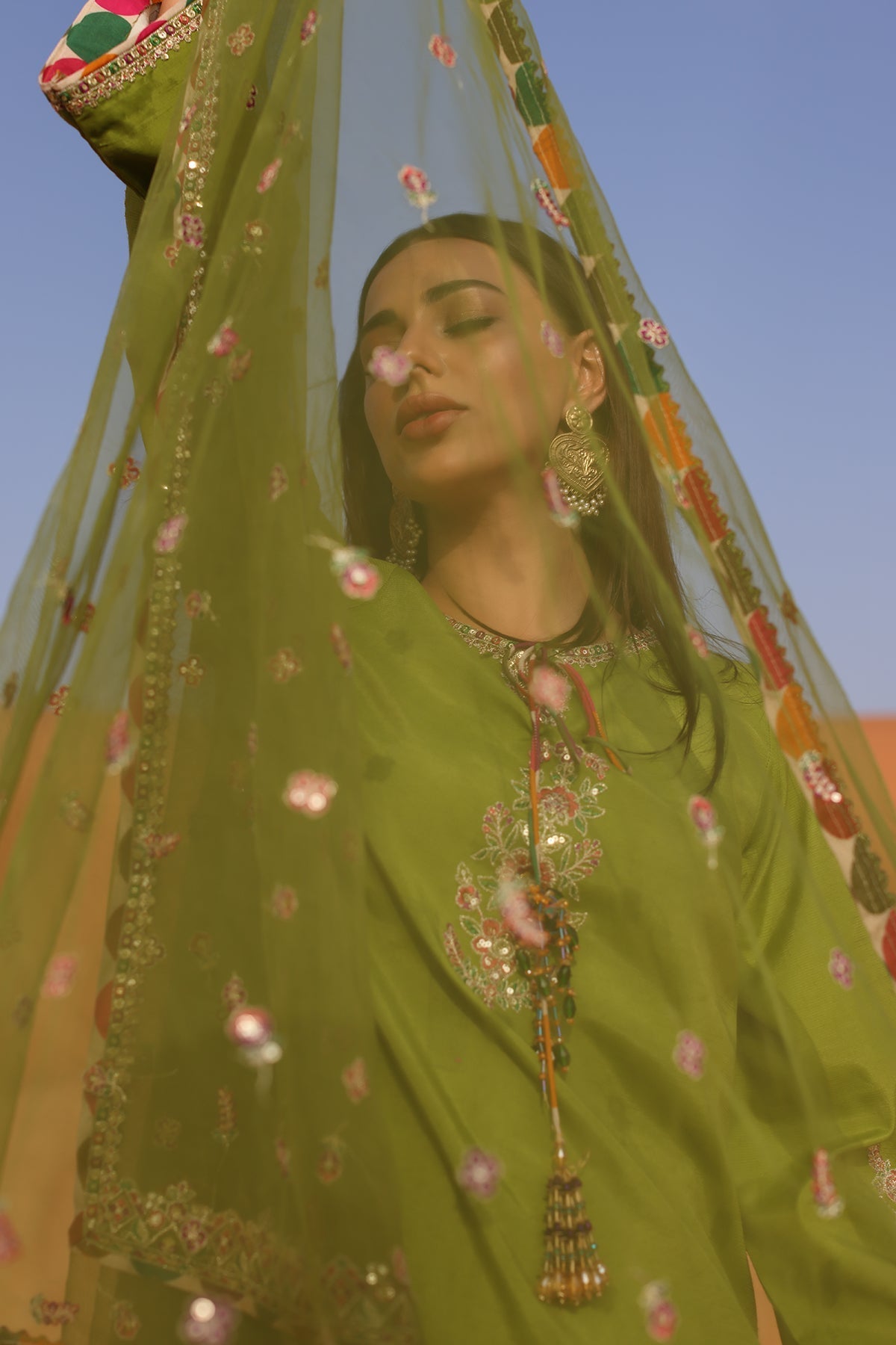 Charizma Luxury Embroidered Suit