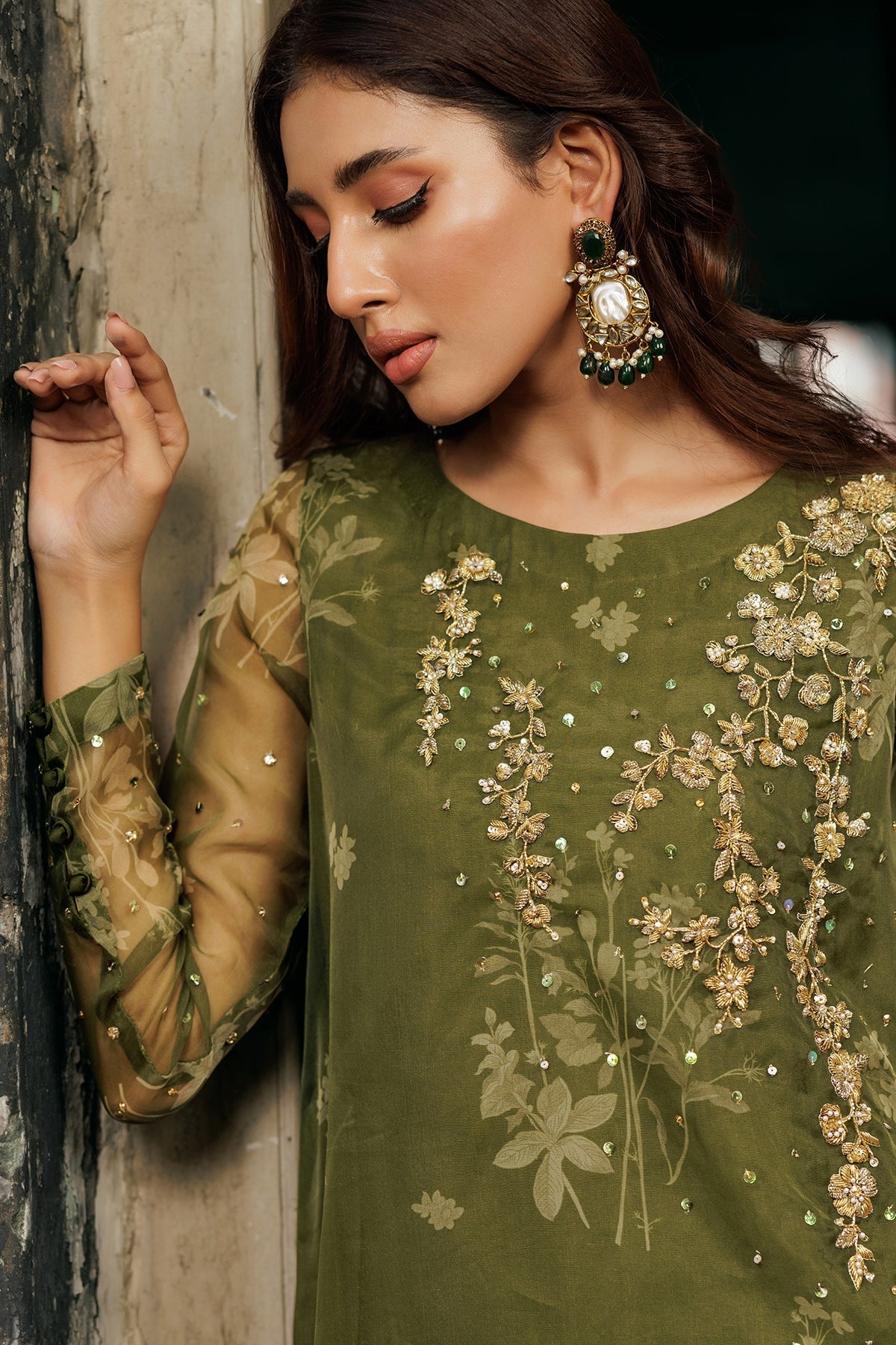 Luxury Embroidered Suit By Charizma