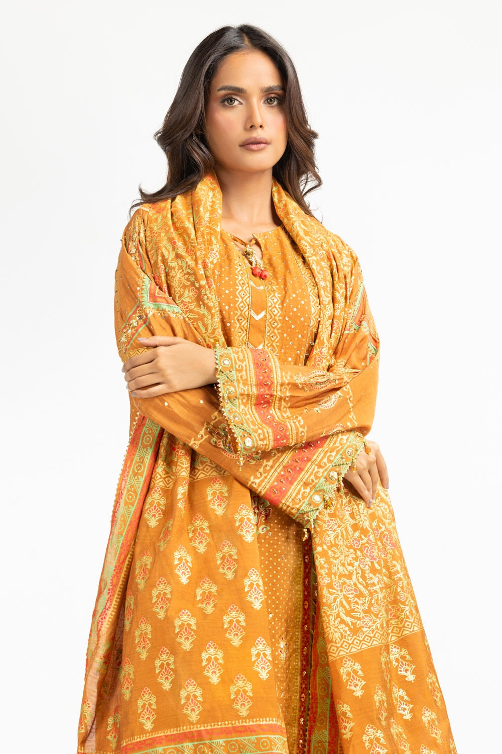 Gul Ahmed Embroidered Suit