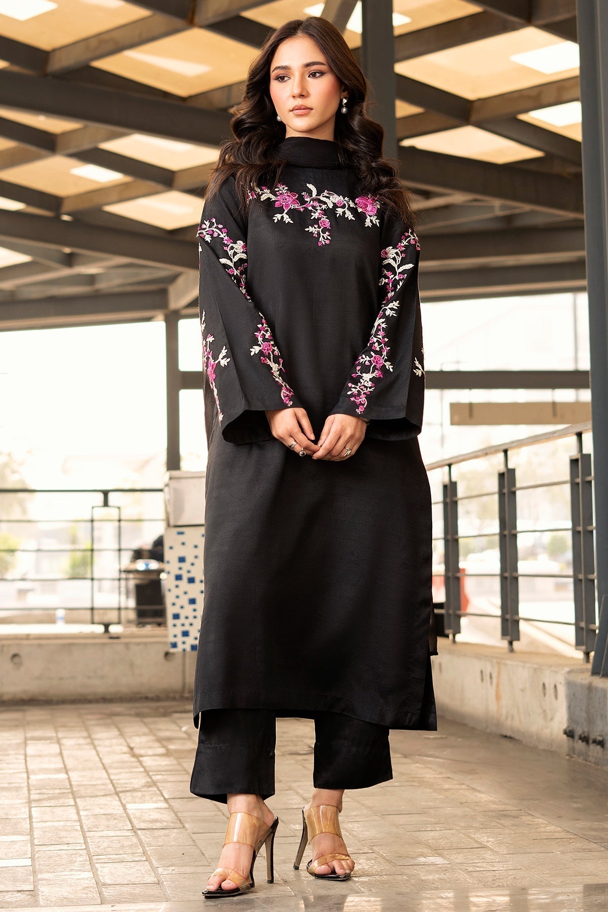 Charizma Luxury Embroidered Suit