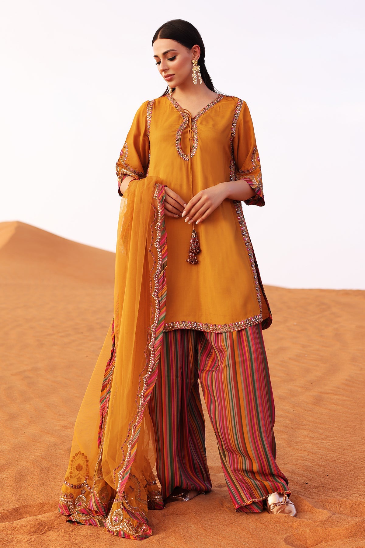 Charizma Luxury Embroidered Suit