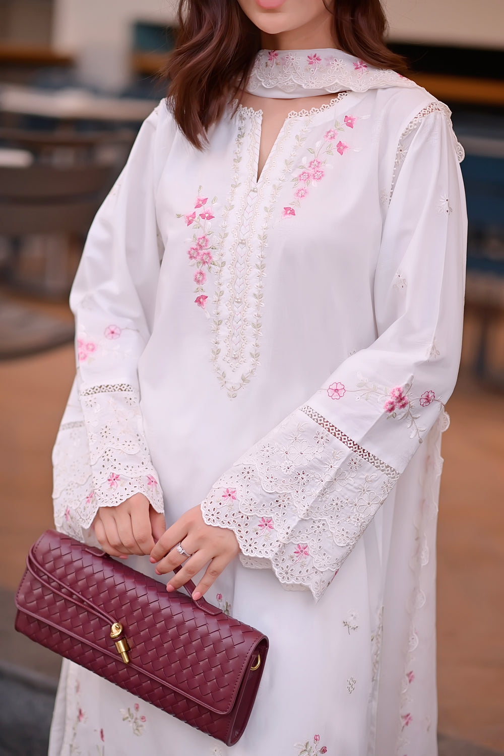 Lakhany 3pc Embroidered Suit