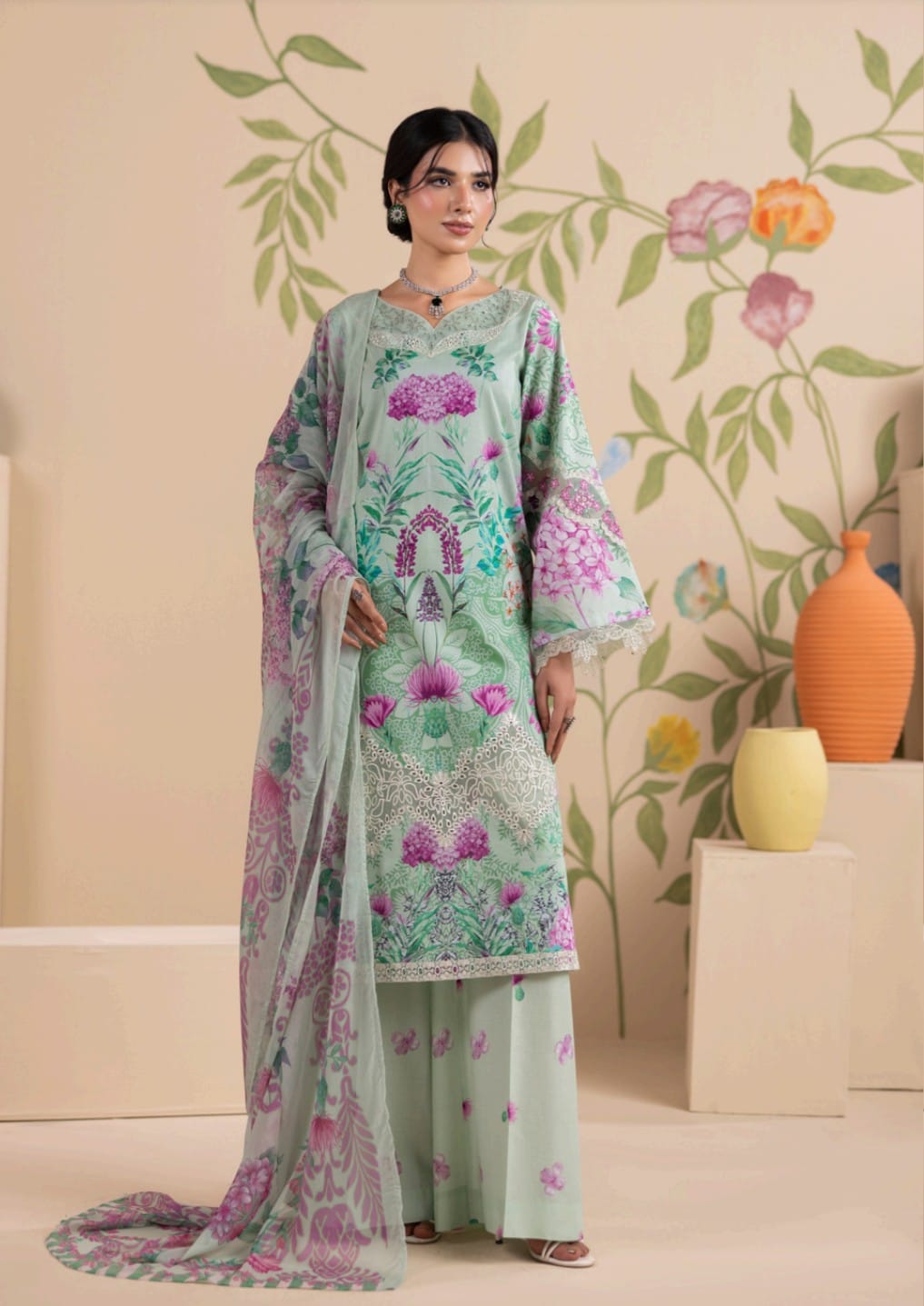 Zennat Embroidered Lawn Collection