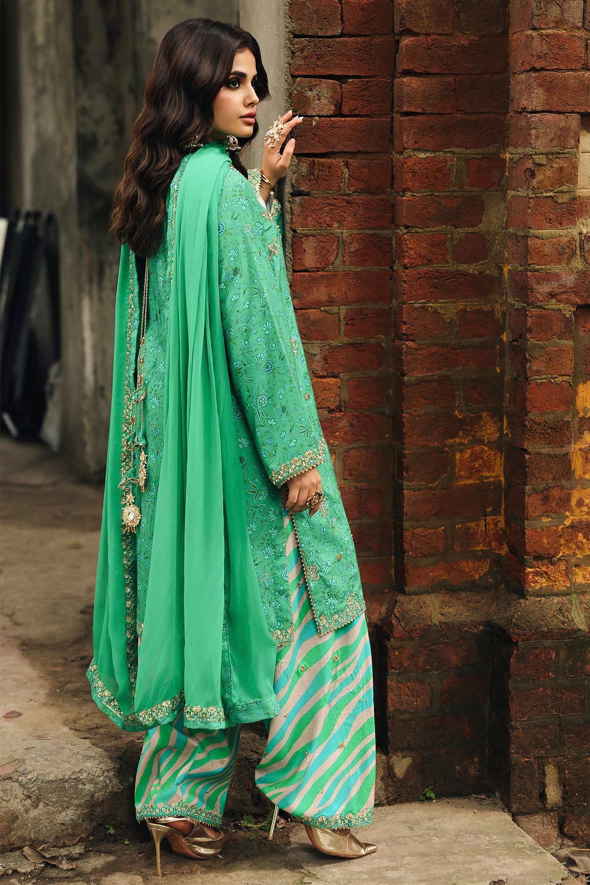 Charizma Luxury Embroidered Suit