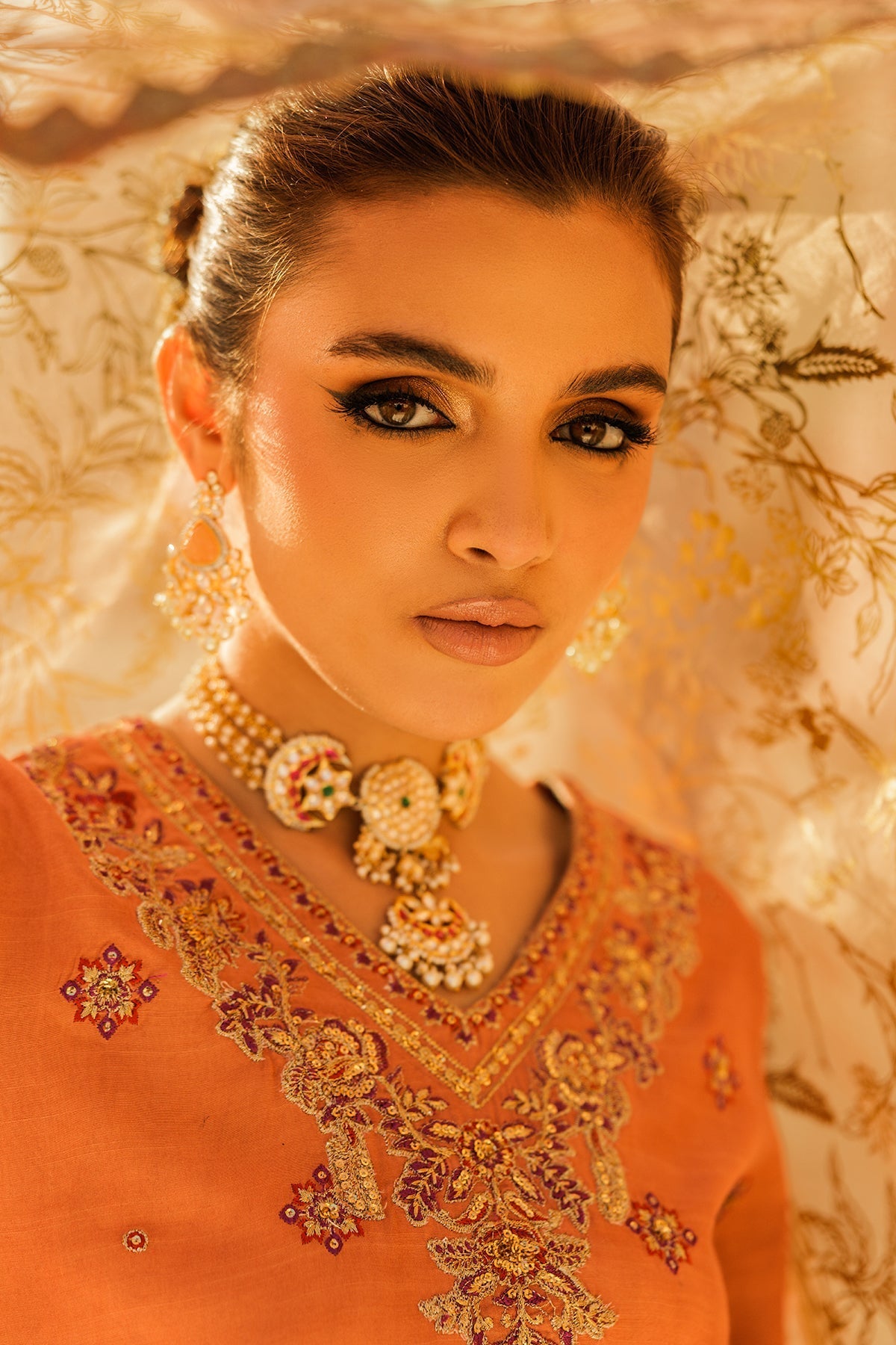 Charizma Luxury Embroidered Suit