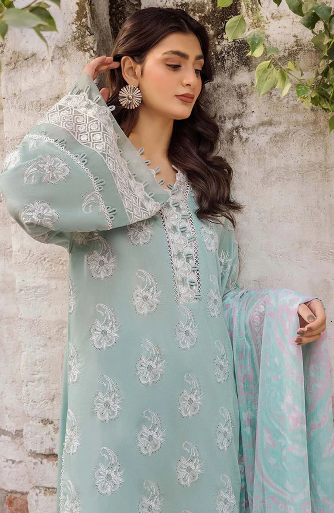 Lawn Chikankari Collection By Adan's Libas