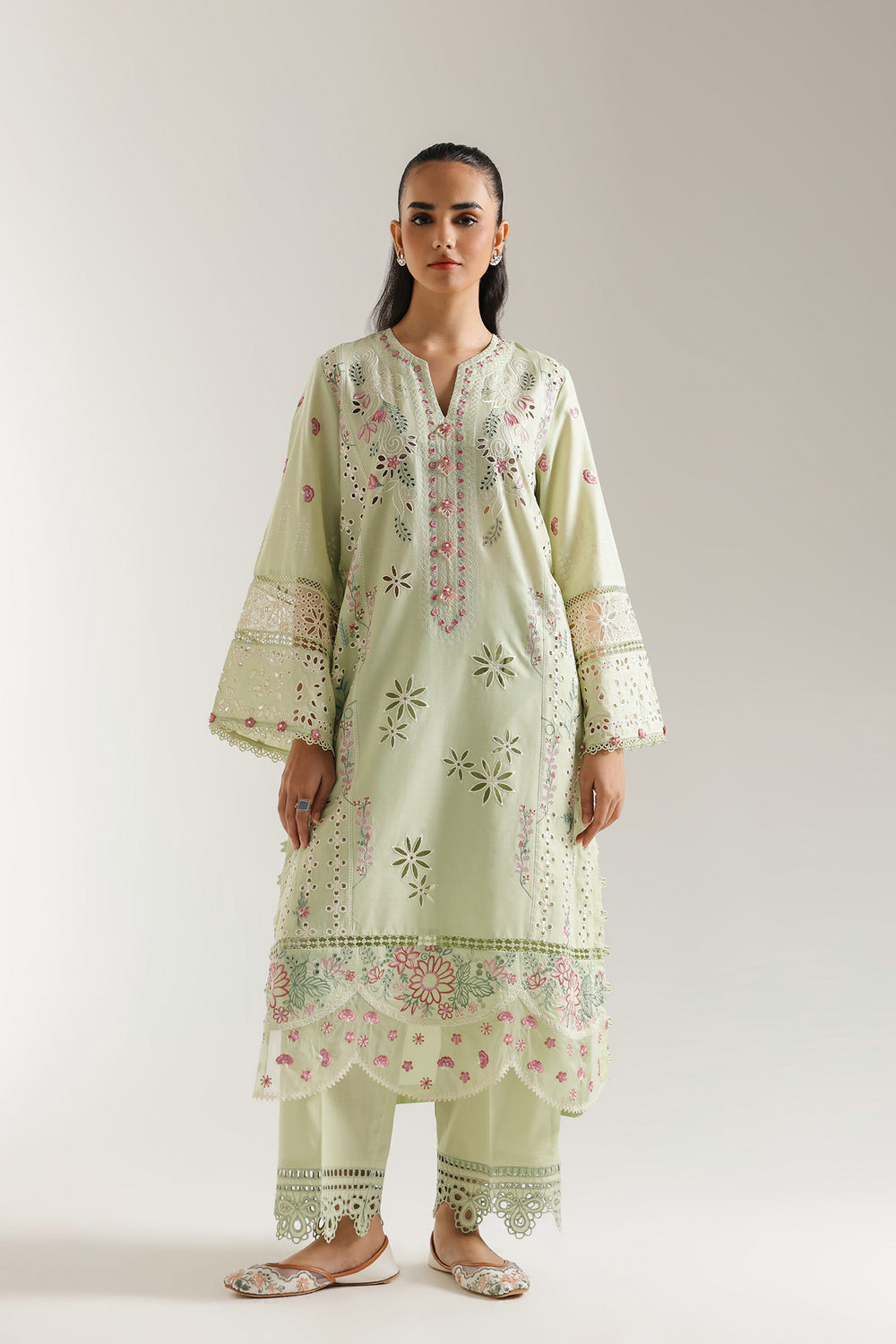 Ethnic Embroidered 2pc