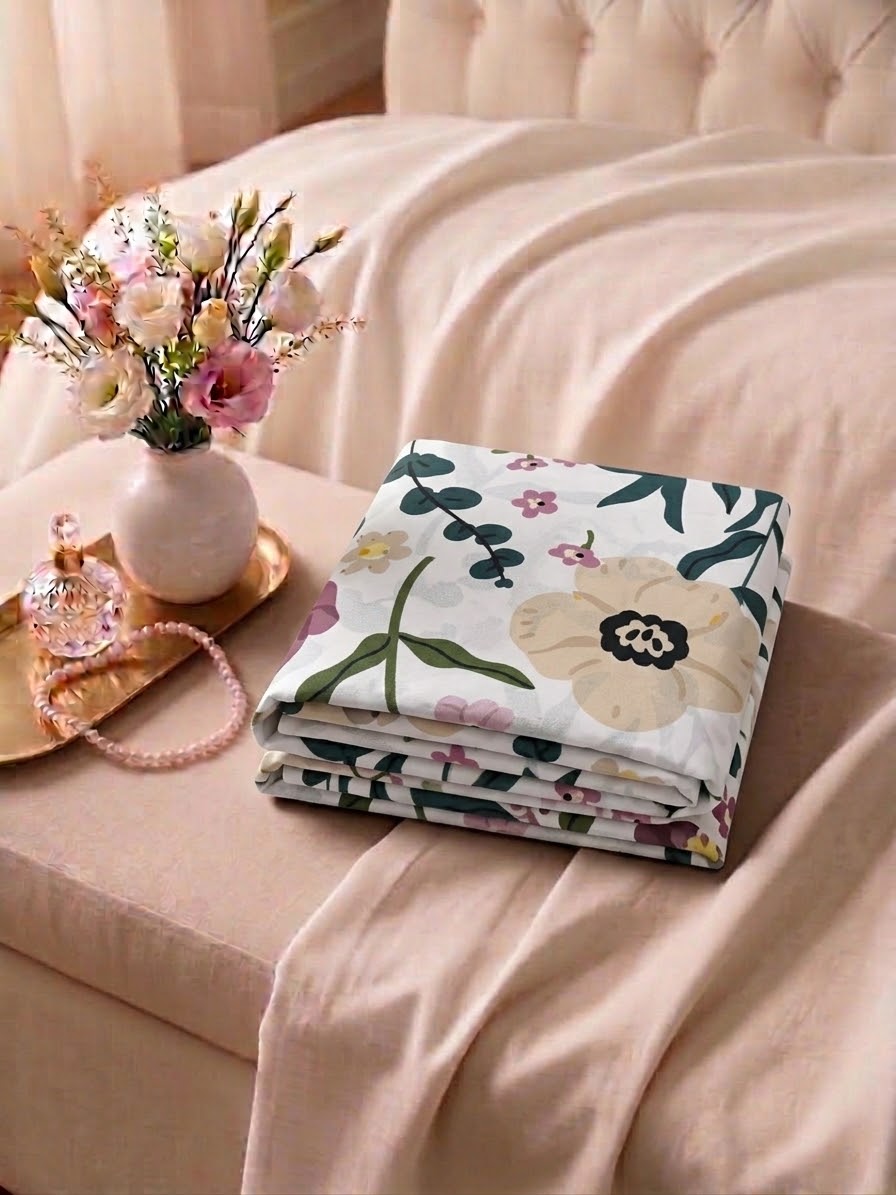Pakistani King Size Bedsheet with Pillow Cover