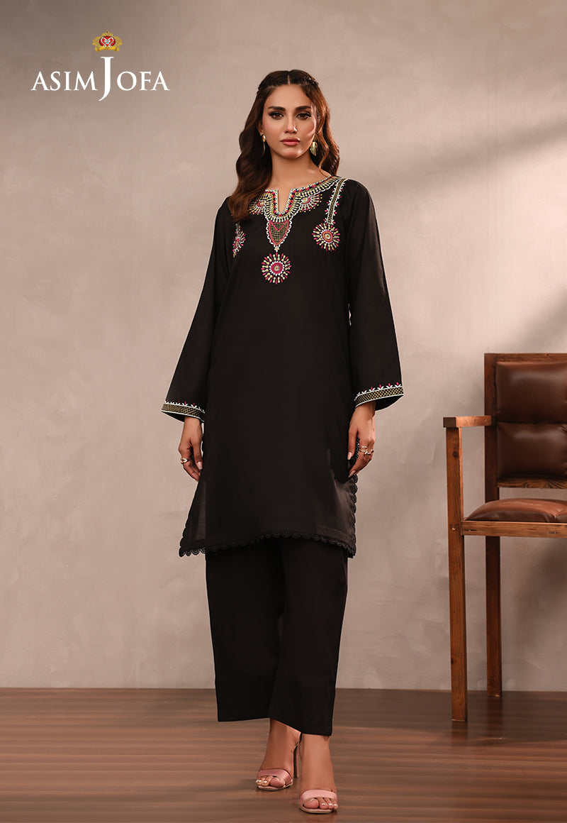 Asim Jofa Embroidered 2pc Suit