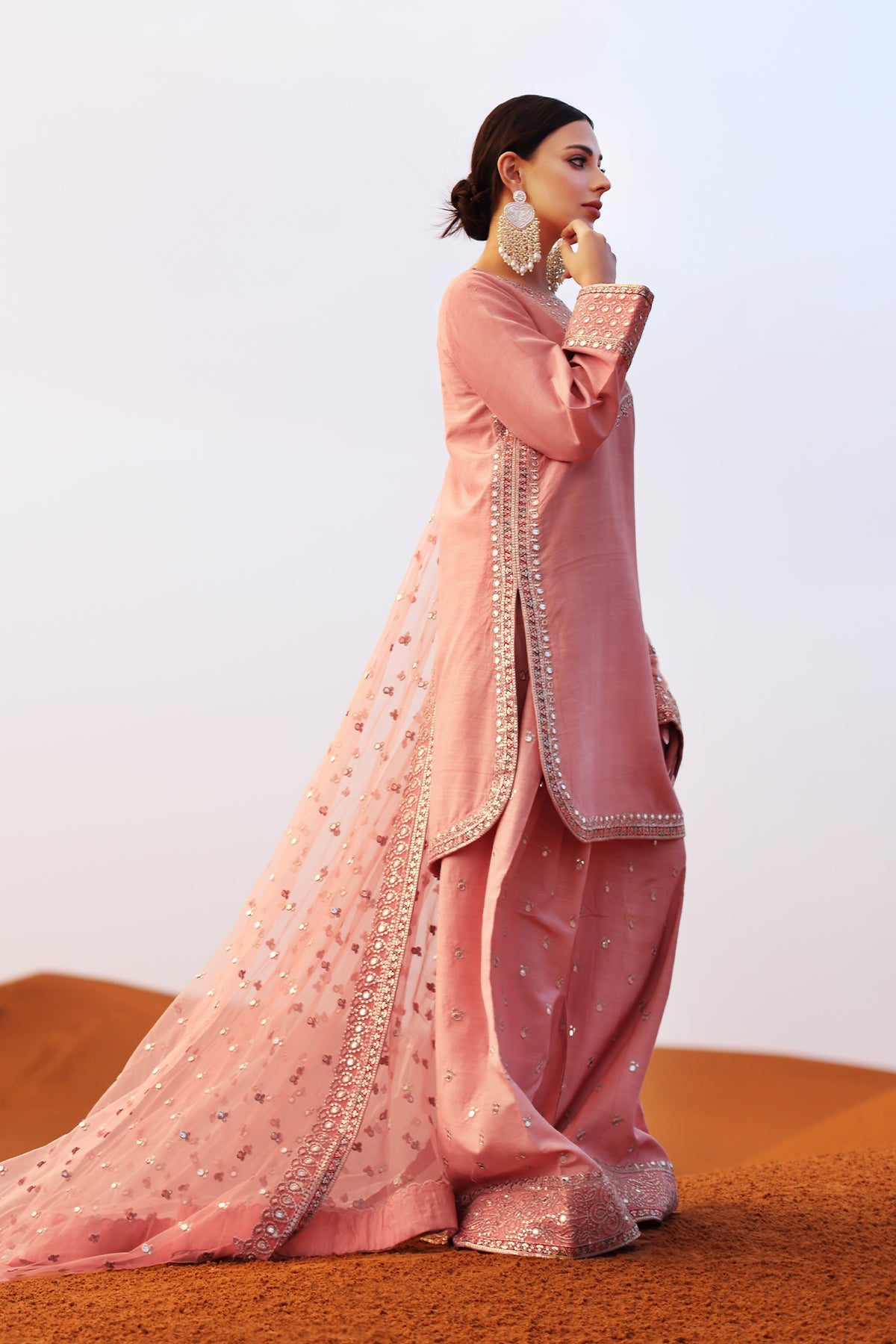 Charizma Luxury Embroidered Suit
