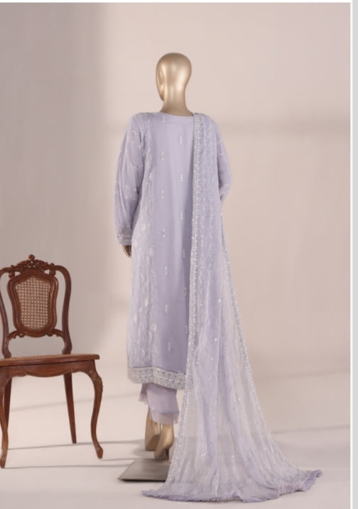 Bin Saeed Embroidered Suit