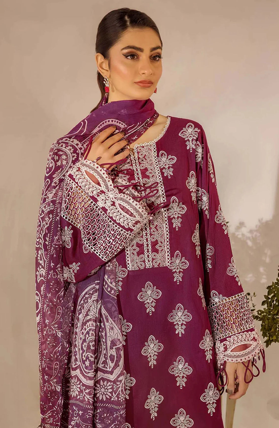Lawn Chikankari Collection By Adan's Libas