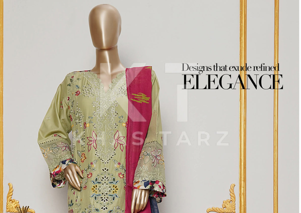 BIN SAEED EMBROIDERED LUXURY LAWN