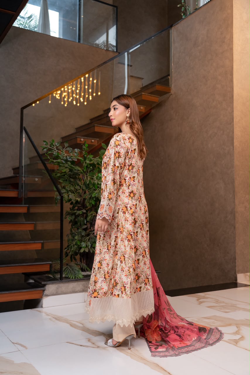 Munira Designers Embroidered Lawn