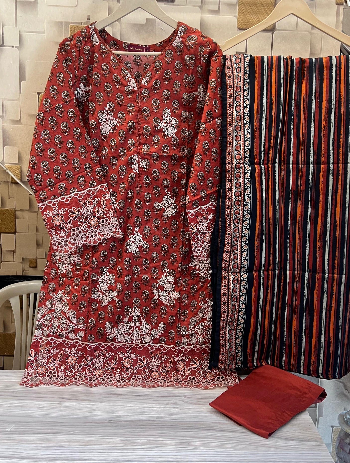 BIN SAEED EXCLUSIVE EMBROIDERED LAWN
