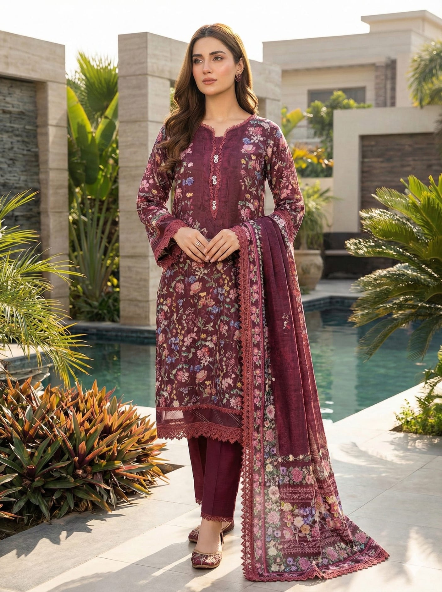 Tasbeeha Winter Embroidered Khaddar Vol-2