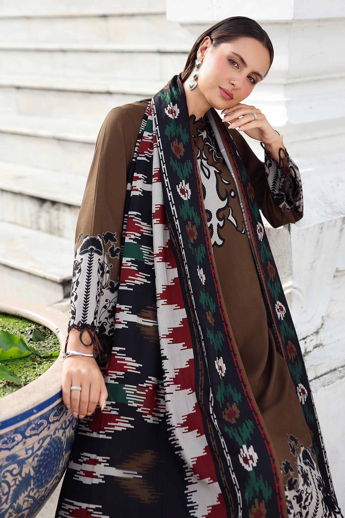 Aniiq By Charizma Embroidered Suit