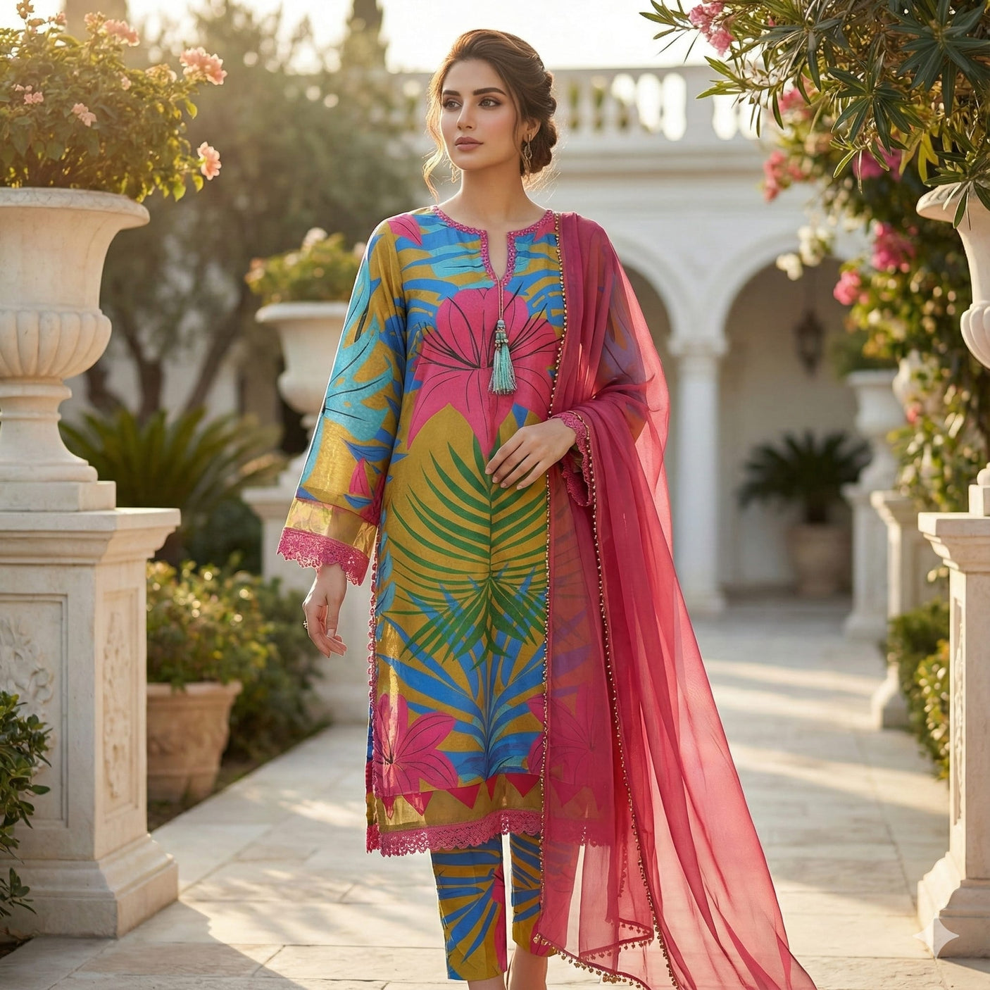 Adan Libas Capsule Voil Jacquard