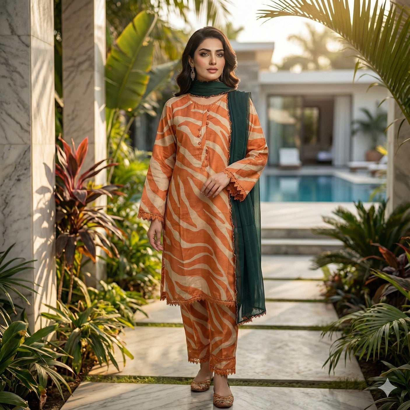 Adan Libas Capsule Voil Jacquard