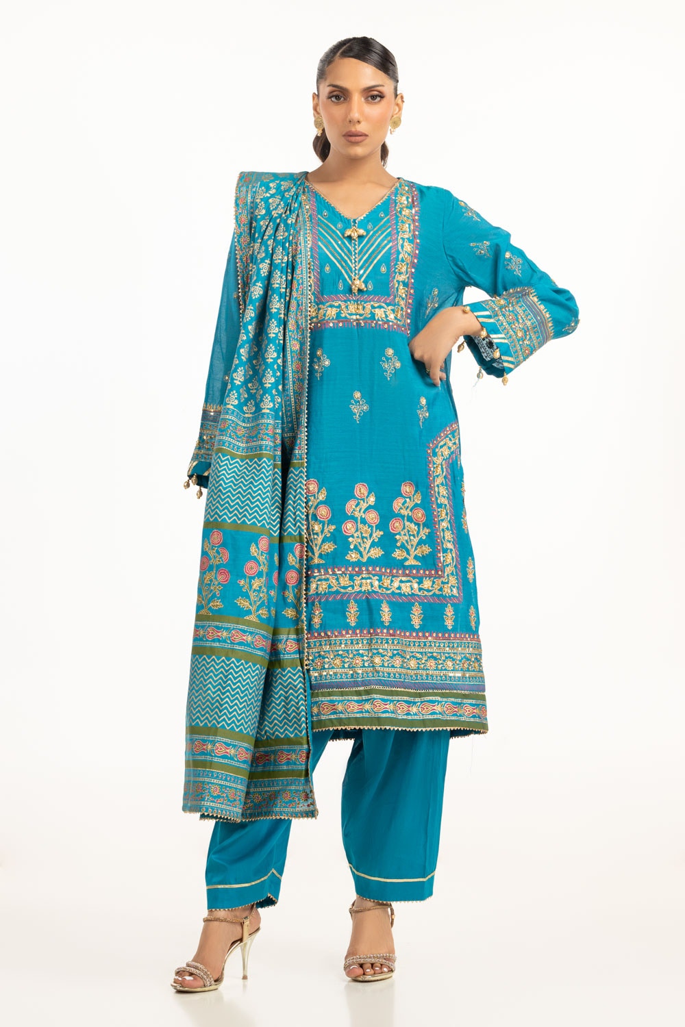 Gul Ahmed Embroidered Suit