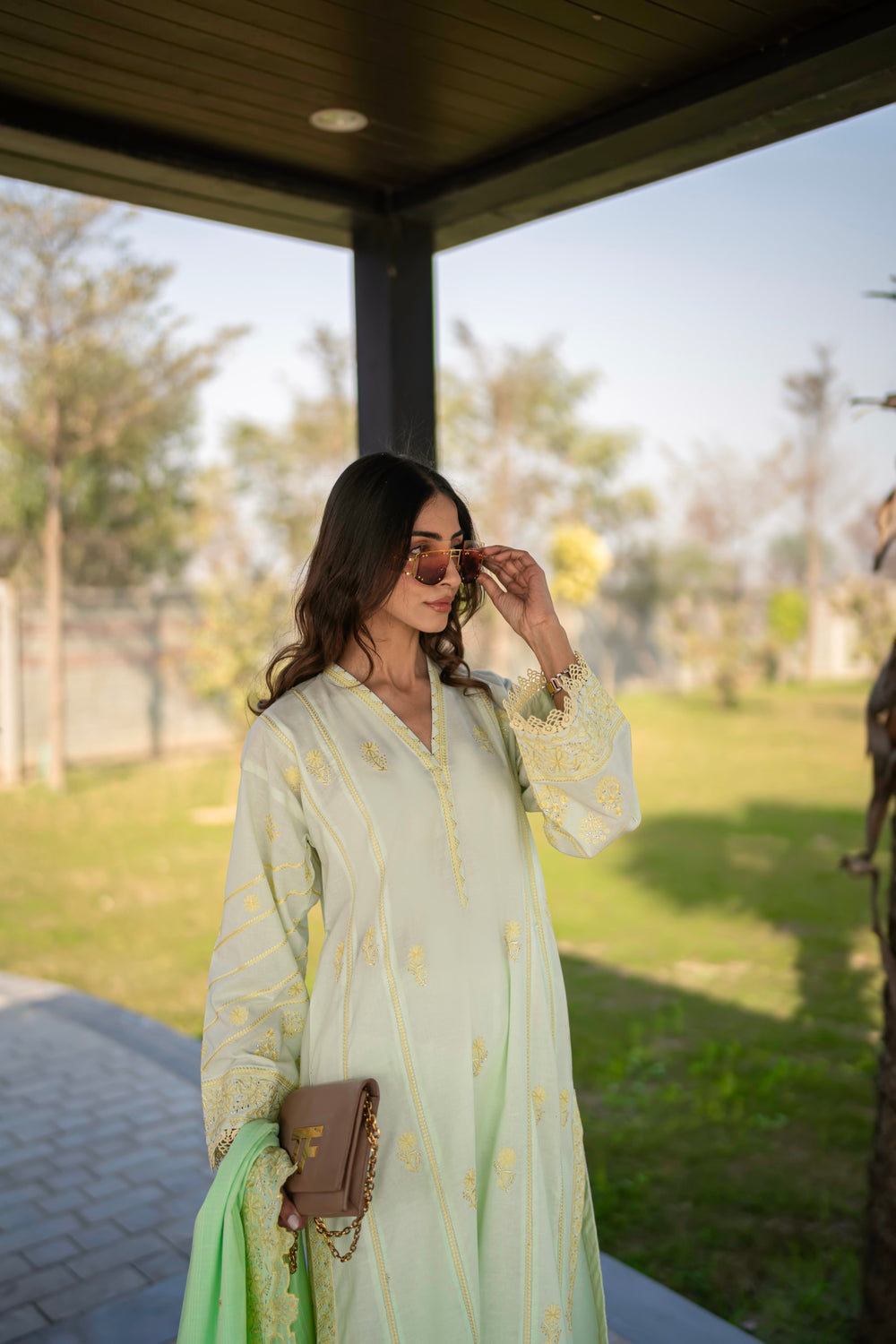 Lakhany 3pc Embroidered Suit